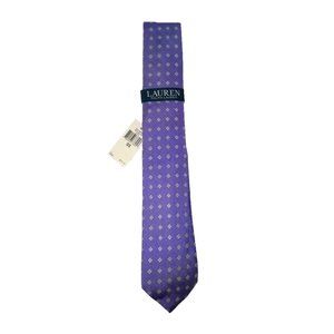 Lauren Ralph Lauren Spring Purple Neck Tie NWT
